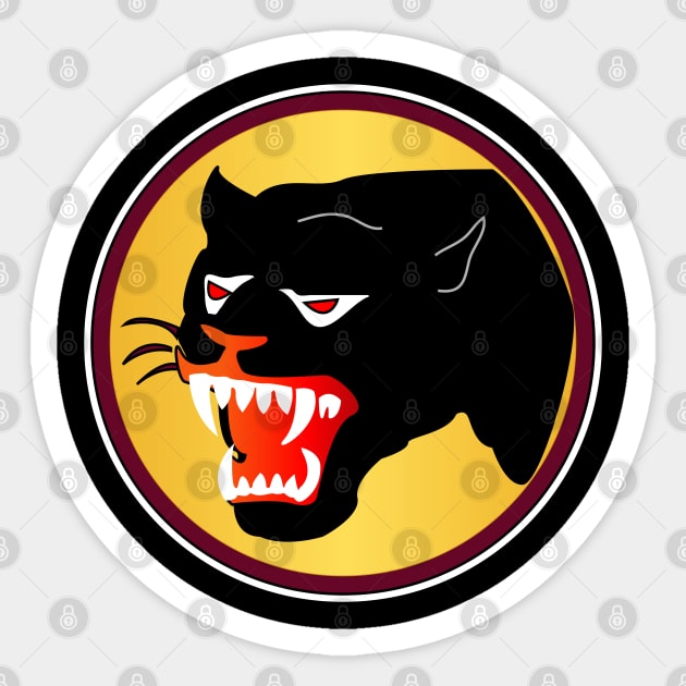 66th Infantry Division - Black Panther Division wo Txt Sticker by twix123844